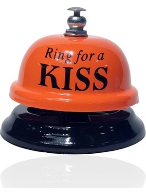 Casaba Hediyelik Resepsiyon Masa Zili Ring For A Kıss-1