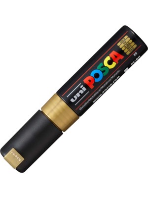Uni-Ball Uniball Posca ( 8.0 ) Su Bazlı Poster Markörü Altın