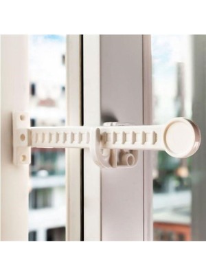 Buffer® Bebek Çocuk Evcil Hayvan Güvenlik Ayarlanabilir Koruyucu Pencere Havalandırma Kilidi
