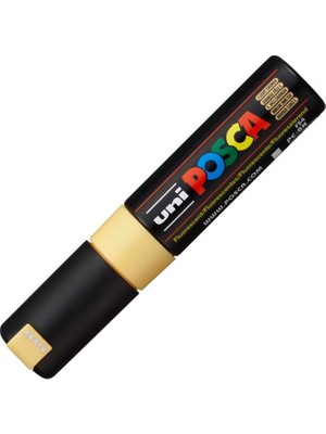 Uni-Ball Uniball Posca ( 8.0 ) Su Bazlı Poster Markörü (F.a) Florasan Açık Turuncu