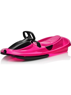 Gizmo Riders Stratos – Direksiyonlu Yarış Kızağı - Pembe HDPE Malzeme ile Dayanıklı ve Güvenli