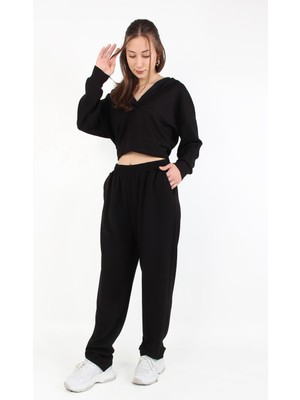 Mckanzie 6498 ( N-1773 ) Kruvaze Kapşonlu Takım