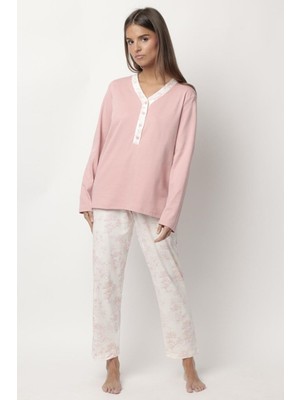 Ayyıldız 63609 Pembe Pijama Takımı