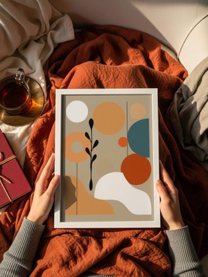 Fuart.Co Huzur Noktası Dijital Baskı Poster (Çerçevesiz) BEFU