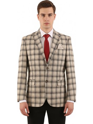 Piserro Slim Fit Erkek Tek Ceket