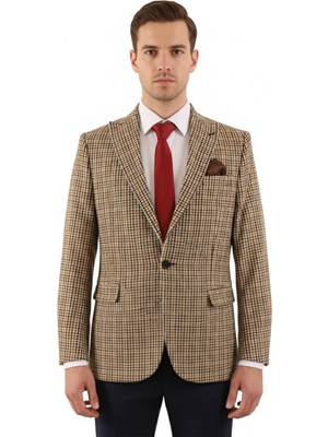 Piserro Slim Fit Erkek Tek Ceket