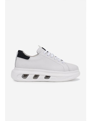 Valmenti Erkek Hakiki Deri Kırık Beyaz Sneakers & Spor Ayakkabı 298 3194-7585 Erk Ayk SK25-26 Off Whıte Nappa