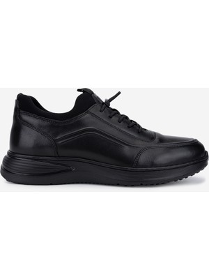 Valmenti Erkek Hakiki Deri Siyah Sneakers & Spor Ayakkabı 298 2625-7102 Erk Ayk SK25-26 Sıyah Atlas