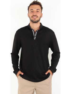 Mckanzie 4447 Osho Çizgi Desen A.Yaka Uzun Kol