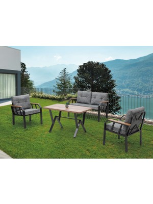 Tu Tienda 2+1+1+Masa Dekoratif Bahçe,balkon,mutfak Takımı Nrgz