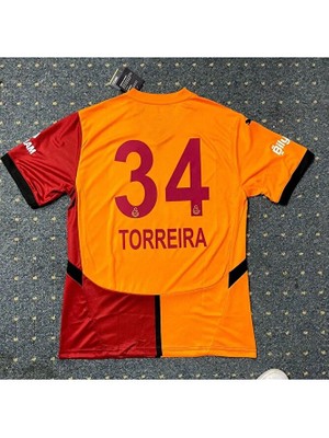 Legent Lady Gâlâtâsârây- 5 Yıldız L.ucas T'orreira Yeni Sezon 25/26 Parçalı Futbol Forması