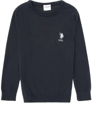 U.S. Polo Assn. Erkek Çocuk Lacivert Basic Kazak 50307845-VR033