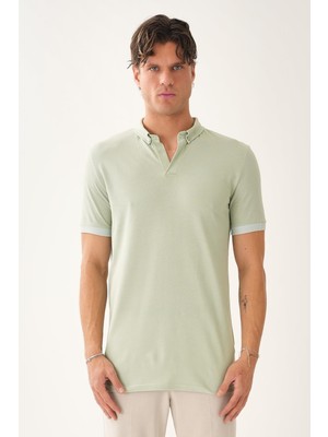 Erkek Comfort Fit Polo T-Shirt