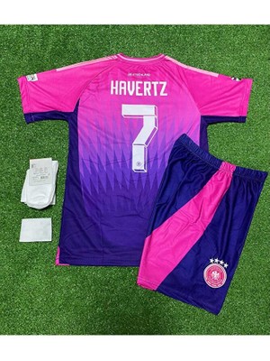 Legent Lady Almanya Euro 2024 Kai Havertz Deplasman Çocuk Forması 4'lü Set