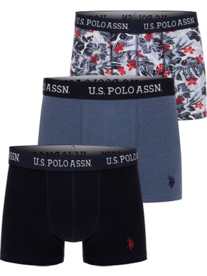 U.S. Polo Assn. Erkek 3'lü Boxer Takımı 50318626-VR090
