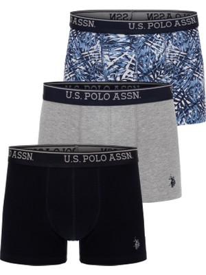 U.S. Polo Assn. Erkek 3'lü Boxer Takımı 50318628-VR036