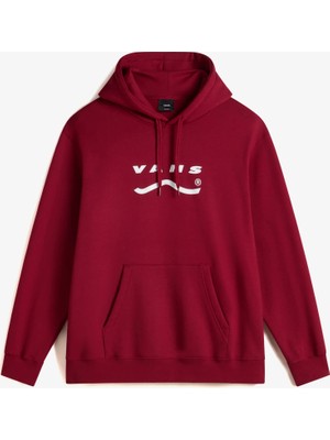 Vans Deteremined Pullover Erkek Bordo Sweatshırt.-