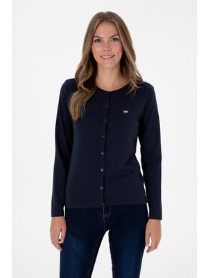 U.s. Polo Assn. Kadın Lacivert Hırka (Triko) 50307719-VR033