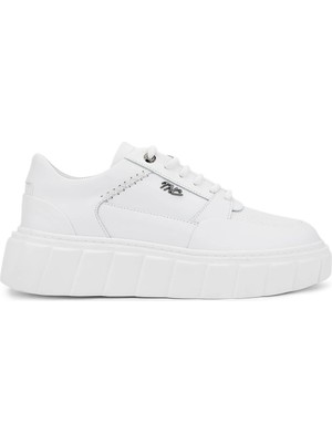 Tamer Tanca Erkek Hakiki Deri Beyaz Sneakers & Spor Ayakkabı 352 23023 Erk Ayk SK25-26 Beyaz Dr