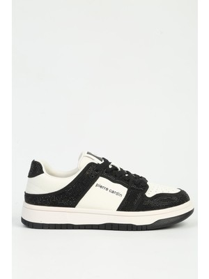 Benetton Pierre Cardin Siyah Beyaz Kadın Spor Ayakkabı Ithal PCI-11505