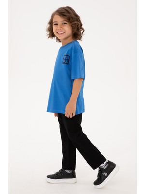 U.s. Polo Assn. Erkek Çocuk Siyah Pantolon (Kanvas-Chino) 50317183-VR046