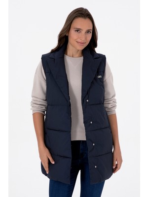 U.s. Polo Assn. Kadın Lacivert Yelek (Dokuma) 50308605-VR033