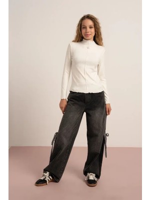 Loco Loco Kız Çocuk 7889  Nervüllü Bluz