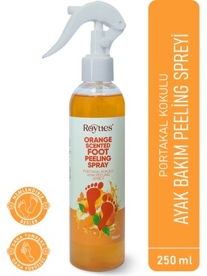 Royues Ayak Bakımı ve Topuk Çatlak Spreyi - Koku Giderici ve Nemlendirici Sprey - Foot Care Sprey - 250