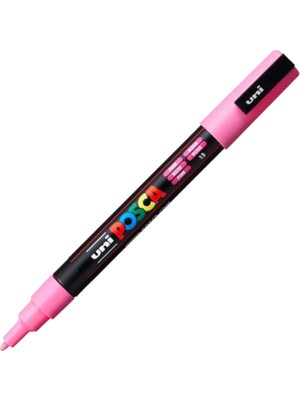 Uni-Ball Uniball Posca  ( 0.9-1.3 ) Su Bazlı Poster Markörü Açık Pembe