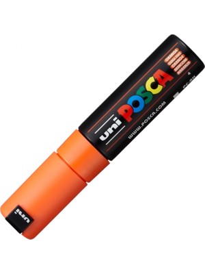 Uni-Ball Uniball Posca ( 8.0 ) Su Bazlı Poster Markörü Turuncu