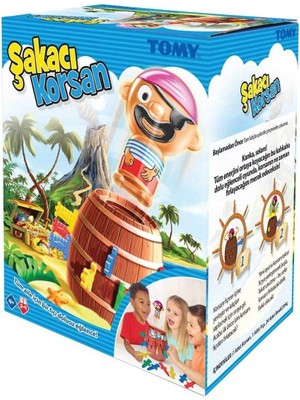 Amalfi 7028 Tomy Şakacı Korsan +4 Yaş Kız Erkek Çocuk Oyuncak Eğitici Oyuncaklar