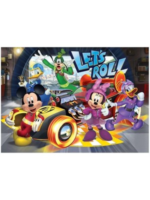 Amalfi 100 Parça Mickey Mouse Yapboz Kız Erkek Çocuk Oyuncak Eğitici Oyuncaklar