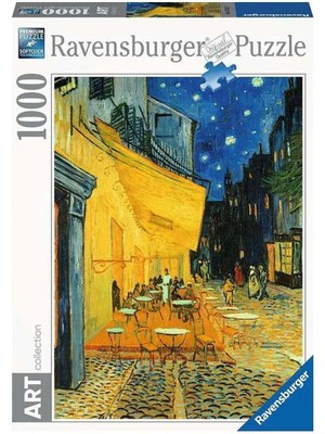 Amalfi 120000600 Van gogh - Cafe Terrace At Night 1000 Parça Ravensburger Puzzle Kız Erkek Çocuk Oyuncak Eğ