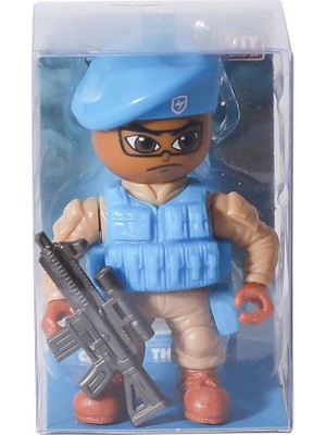 Amalfi 8910-D51 Mavi Bere Komando Askerler Avi Bere Komando Askerler -1ADET Stokta Olan Gönderşilir Kız Erk