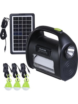 Dat DT-9025 Solar Kamp Lambası Acil Durum Işığı Şarjlı