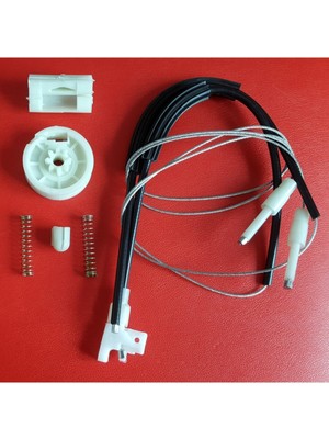 AR Oto Market Renault Megane 1 Ön Sol Cam Kriko Teli ve Tamir Seti