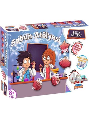 OMZ 72614 Samatlı Sabun Atölyesi Kız Erkek Çocuk Oyuncak Eğitici Oyuncaklar