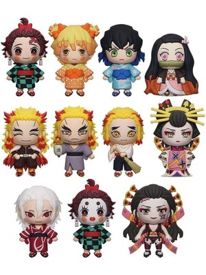 paraply Mono 74570 Monogram Demon Slayer Klipsli Figür Seri 24LÜ Display Kız Erkek Çocuk Oyuncak Eğitici Oyu
