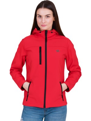 Crozwise Kadın Içi Polar Astar Su & Rüzgar Geçirmez Softshell Kışlık Mont Ceket 5037-B 07