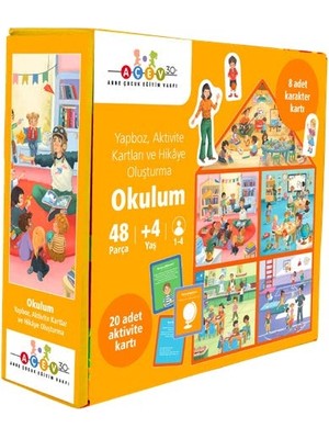 Moritoys AÇEV- Okulum - Çocuklar Eğlenirken Hayal Gücünü Geliştirsin!