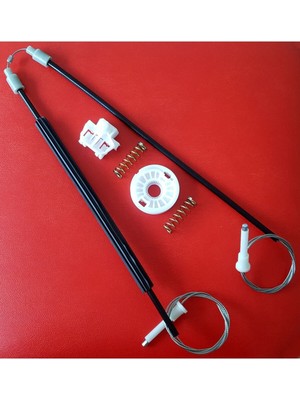 AR Oto Market Renault Clio 2 Ön Sol Cam Kriko Teli ve Tamir Seti 1998-2005