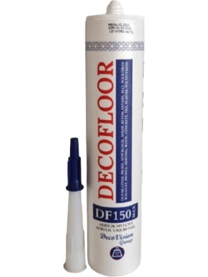 Decofloor DF-150 Max Akrilik Sıvı Çivi 1 Adet Ahşap, Beton ve Alçı İçin Etkili Yapıştırıcı