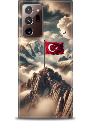 Samsung Galaxy Note 20 Ultra Hd Baskılı Kılıf + Seramik Tam Kaplayan Ekran Koruyucu 34