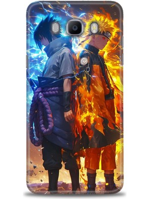 Samsung Galaxy J7 2016 Hd Baskılı Kılıf + Seramik Tam Kaplayan Ekran Koruyucu 260