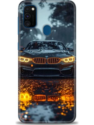 Samsung Galaxy M30S Hd Baskılı Kılıf + Seramik Tam Kaplayan Ekran Koruyucu 488