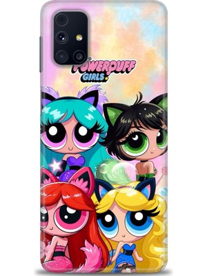 Samsung Galaxy M31S Hd Baskılı Kılıf + Seramik Tam Kaplayan Ekran Koruyucu 127