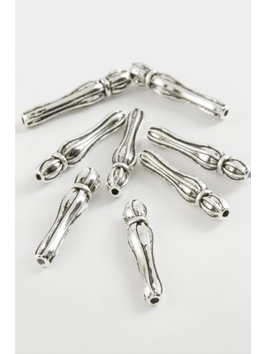 Zero Techmrt Çizgili Tesbih Imame Aparatı 50 Gram-Gümüş Rengi