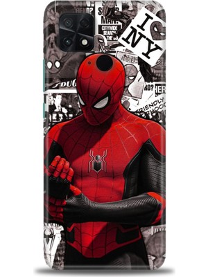 Xiaomi Poco C40 Kılıf Hd Baskılı Kılıf + Seramik Tam Kaplayan Ekran Koruyucu 95