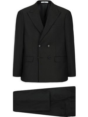 Kiğılı 6 Drop Regular Fit Standart Kesim Kruvaze Takım Elbise