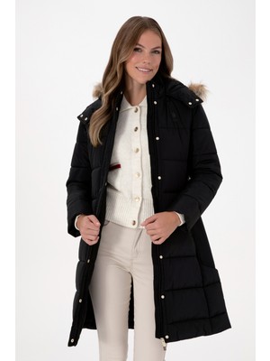 U.s. Polo Assn. Kadın Siyah Kaban 50308001-VR046